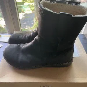 UGG | Shoes | Ugg Aliso Black Boots 3 | Poshmark